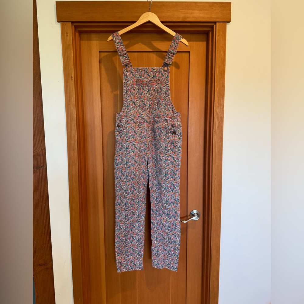 Boden Floral Overalls